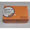 VETMEDIN MASTICABLE 2.5 mg 100 Comprimidos para perros