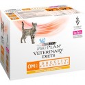 PRO PLAN FELINE OM OBESITY POUCH Blsitas 10 X 85 g Comida para Gatos