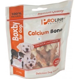BOXBY DELICIAS HUESOS POLLO CON CALCIO 100 g Snacks para Perros