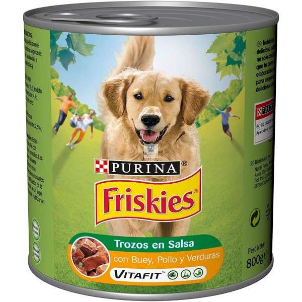 Cambios de ventilación menos FRISKIES PERRO PH BUEY Y POLLO 12 x 800 g Pienso para Perros