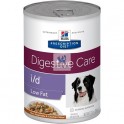 Hills Canine I/D DIGESTIVE CARE LOW FAT 12x354 g Estofado Pienso para Perros