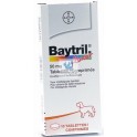 BAYTRIL SABOR 50 mg Comprimidos antibioticos para perros y gatos