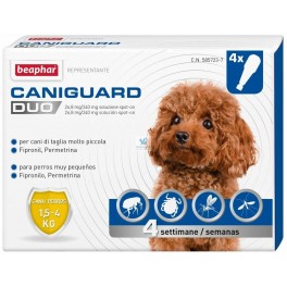 CANIGUARD DUO 4 Pipetas Antiparasitario para Perros