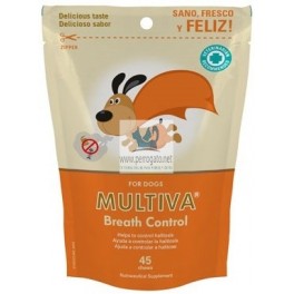 MULTIVA BREATH CONTROL 30 Chews Control del Aliento en Perros