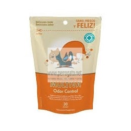 MULTIVA ODOR CONTROL GATO CHEWS Higiene de Mascotas