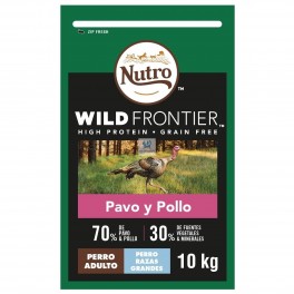 NUTRO WILD FRONTIER PERRO RAZAS GRANDES PAVO-POLLO 10 kg Pienso para Perros