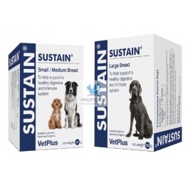 SUSTAIN PERRO RAZA GRANDE 30 Sobres probiotico para perros