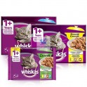 WHISKAS CASSEROLE ADULT 4 x (12x85 g) Comida para Gatos