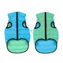 CHAQUETA AIRYVEST LUMI REVERSIBLE VERDE Y AZUL Ropa para Perros