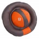 NEOTOYFASTIC FRISBEE NARANJA Y GRIS 22 cm Juguetes para Perros