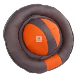 NEOTOYFASTIC FRISBEE NARANJA Y GRIS 22 cm Juguetes para Perros