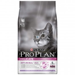 PROPLAN FELINE ADULT DELICATE PAVO 1.5 Kg Comida para Gatos