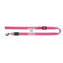 CORREA EXTENSIBLE ROSA 15 mm LONGITUD 0,6-1 m Correas Para Perros