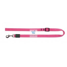 CORREA EXTENSIBLE ROSA 15 mm LONGITUD 0,6-1 m Correas Para Perros