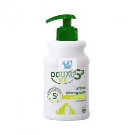 DOUXO S3 SEB CHAMPÚ PERROS Y GATOS 200 ml Dermatitis Seborreica Perros y Gatos