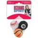 KONG SPORT BALLS 3 Unidades Juguetes para Perros