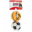 KONG SPORT BALLS L 2 Unidades Juguete para Perros