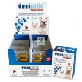 OMNICUTIS ATOPICALM Capsulas Dermatitis Atopica de Perros y Gatos