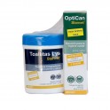 OPTICAN + TOALLITAS LYS 40 UNIDADES (PACK) Higiene de Perros y Gatos