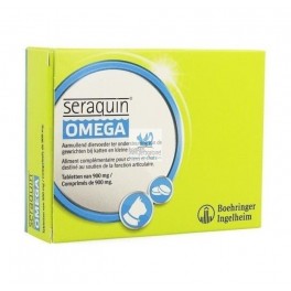 SERAQUIN OMEGA 60 Comprimidos Condroprotector para perros