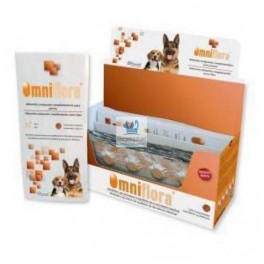 OMNIFLORA 120 Comprimidos para Perros, Control de Flora intestinal