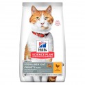 Hills Feline Adult Young Sterilised Pollo Comida para Gatos