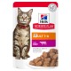 Hills Feline ADULT 12x85 g BOCADITOS POLLO Bolsitas Comida para Gatos