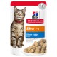 Hills Feline ADULT 12x85 g BOCADITOS POLLO Bolsitas Comida para Gatos