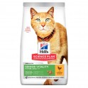 Hills Feline SENIOR 7 + VITALITY POLLO 1,5 kg Comida para Gatos
