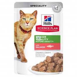 Hills Feline ADULT YOUTHFUL VITALITY SALMON 12 x 85 g Comida para Gatos