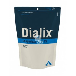 DIALIX LESPEDEZA PLUS 15 60 Chews Urorregulador para Perros y Gatos