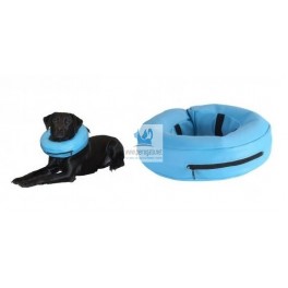 COLLAR HINCHABLE KRUUSE PVC AZUL Collar de Recuperacion para Perros