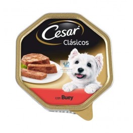 CESAR CLÁSICO PATÉ BUEY 20 TARRINAS 300 g Pienso para Perros