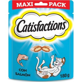 CATISFACTIONS MEGAPACK SALMÓN 4 x 180 g Snack para Gatos