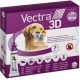 VECTRA 3D 3 Pipetas 25-40 kg Antiparasitario Externo Pipetas para perros