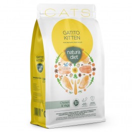 Natura Diet Kitten Chicken 3 Kg Comida para Gatos
