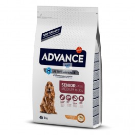 ADVANCE MEDIUM SENIOR CHICKEN & RICE 12 Kg pienso para perros