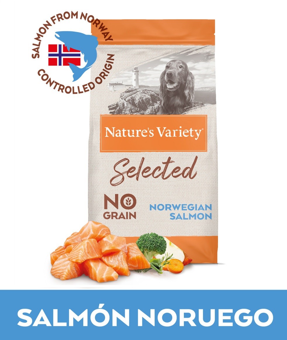 Pienso para perros adultos ownat Just Grain Free de salmon