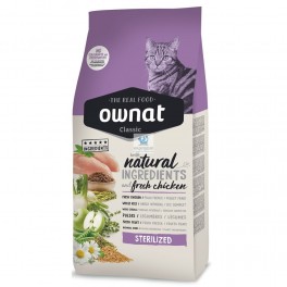 OWNAT CAT CLASSIC STERILIZED 15 Kg Comida para Gatos