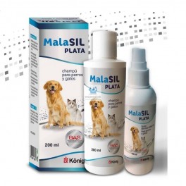 MALASIL PLATA CHAMPÚ 200 Dermatiris de Perros y Gatos