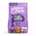 Edgard & Cooper Puppy Salmón-Pavo sin cereales 12 Kg Pienso para Perros