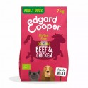 Edgard & Cooper sin gluten Adult Vacuno-Pollo ecológico y frescos 7 Kg Pienso para Perros