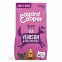 Edgard & Cooper sin cereal Adult Venado-Pato frescos 12 Kg Pienso para Perros