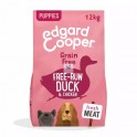 Edgard & Cooper Puppy Pato-Pollo frescos sin cereales 12 Kg Pienso para Perros