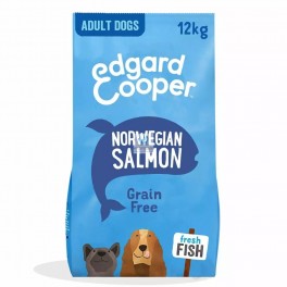 Edgard & Cooper sin cereal Adult salmon fresco 12 Kg Pienso para Perros
