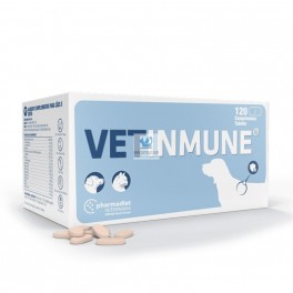 VETINMUNE 120 Comprimidos Inmunidad para Perros y Gatos