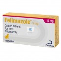 FELIMAZOLE 5 mg 100 Comprimidos Hipertiroidismo en gatos