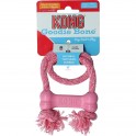 KONG PUPPY GOODIE BONE ROSA CUERDA CACHORROS Juguetes para Perros