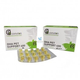 DHA PET SUPPORT 400 mg Perlas Complemento Nutricional para Perros y Gatos