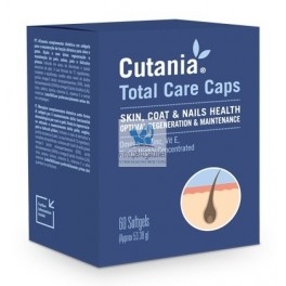 CUTANIA TOTAL CARE 60 capsulas Protector Dermico para perros y gatos